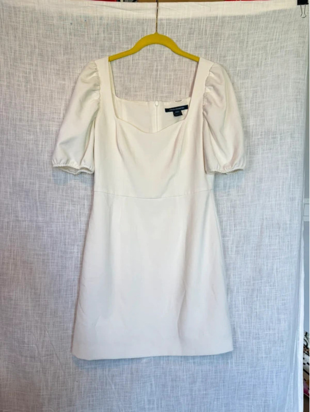 French connection white dress size 8